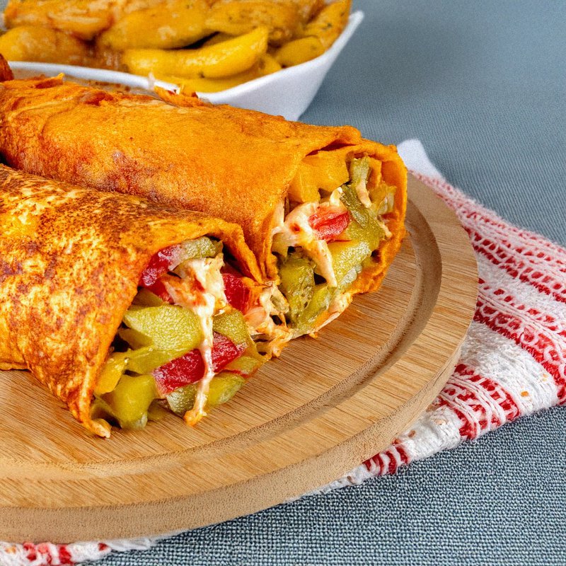 Hatay Soslu Tavuk Döner Dürüm (120 gr.)