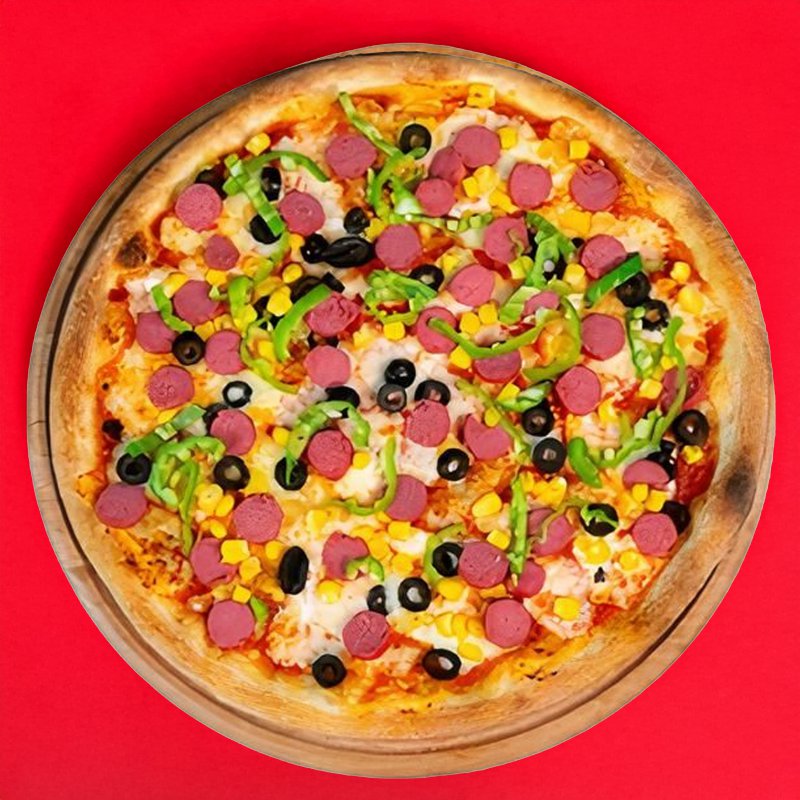 Sosisli Pizza