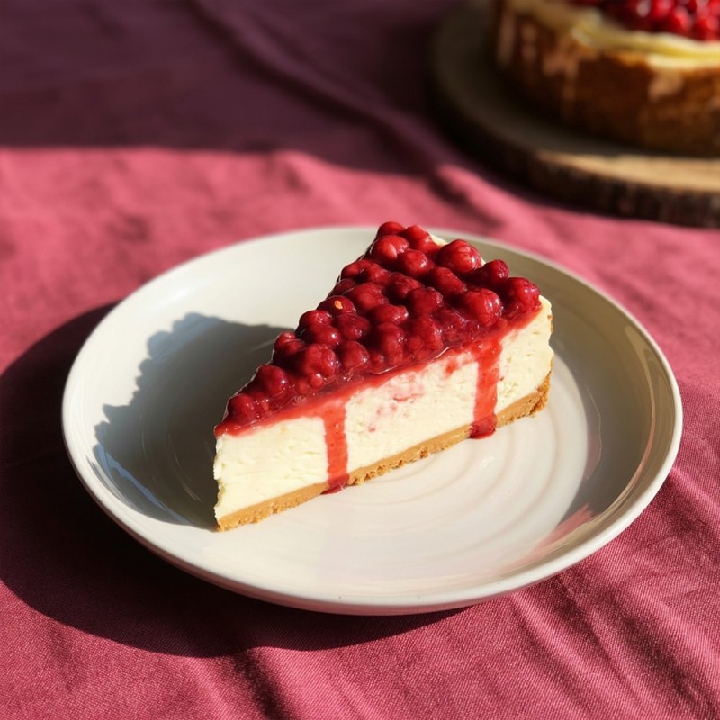 Frambuazlı Cheesecake
