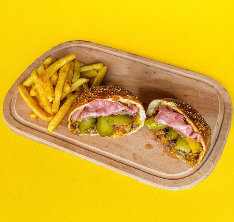 Füme Kapalı Burger