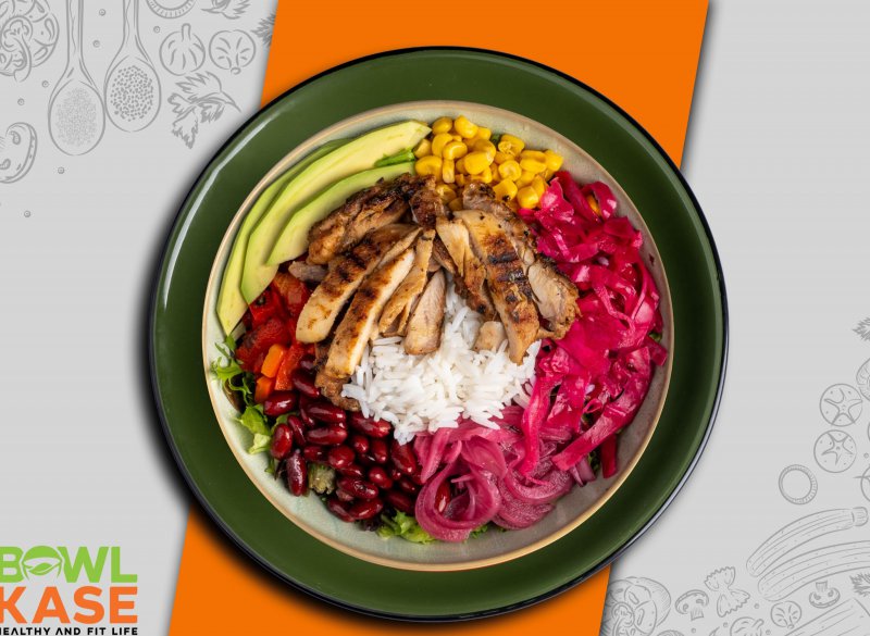 Tavuk Pirzolalı Bowl Kase
