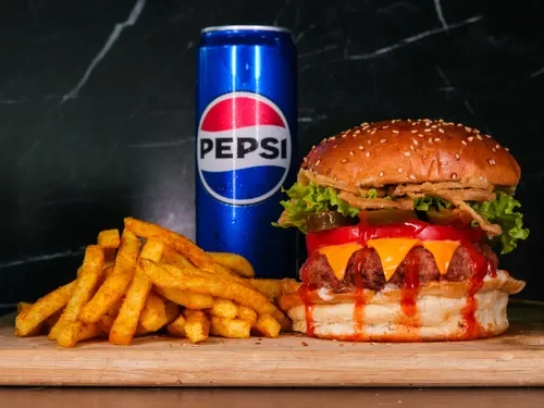 Acılı Meksika Et Burger Menü
