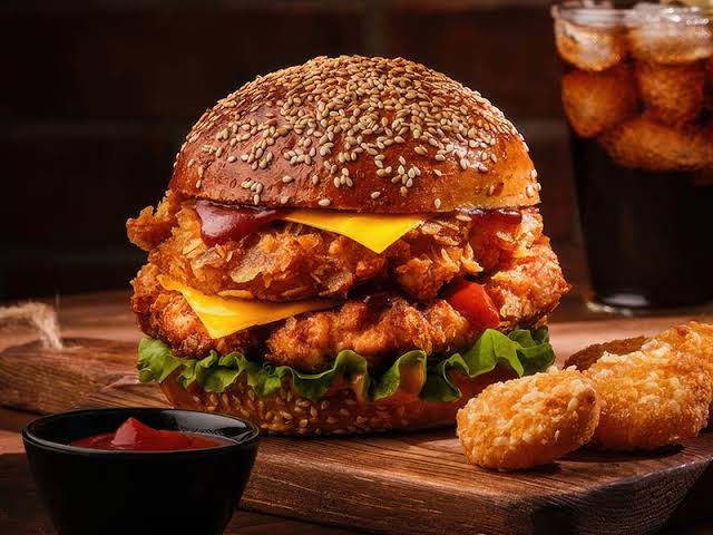 Chicken burger 