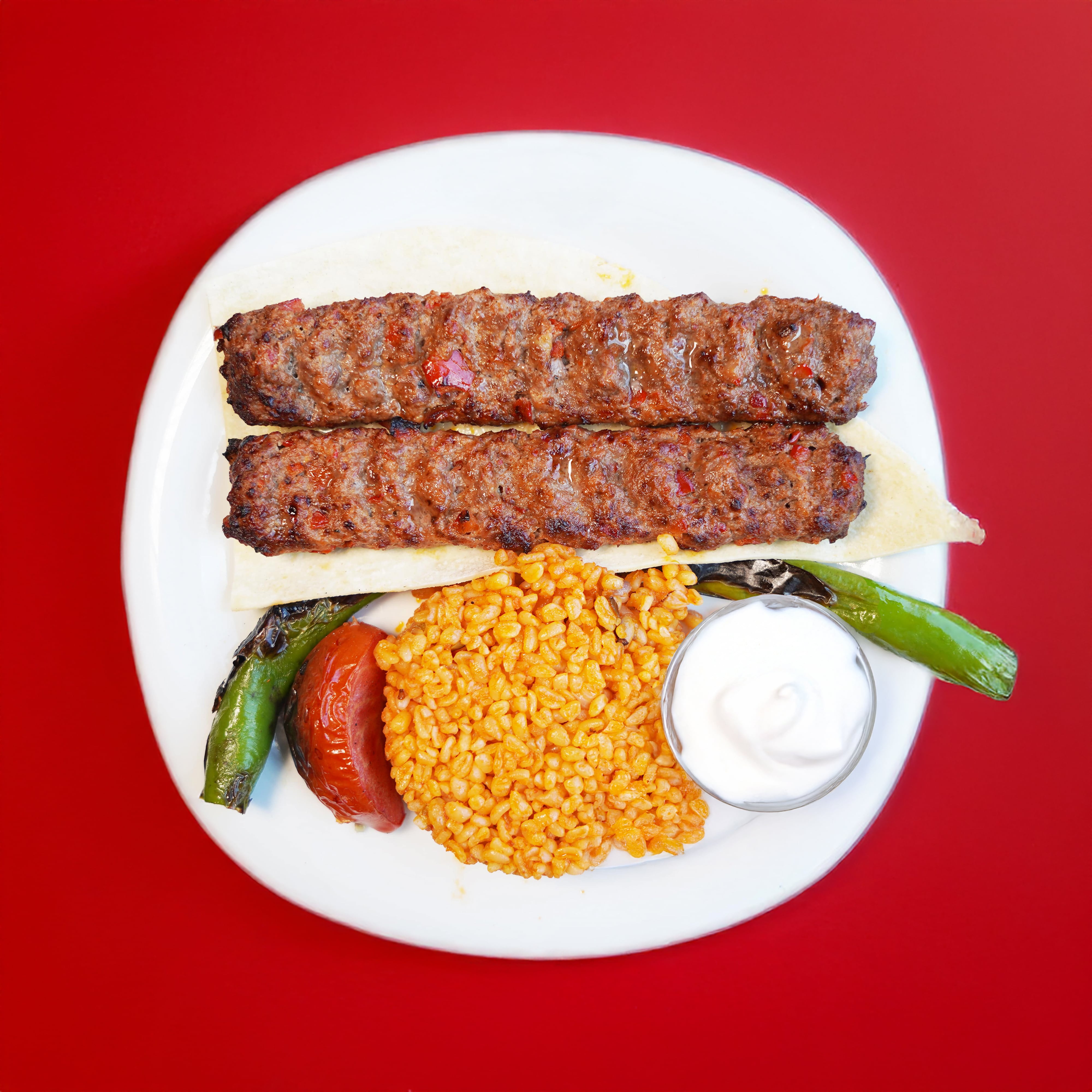 Yoğurtlu Adana Kebap