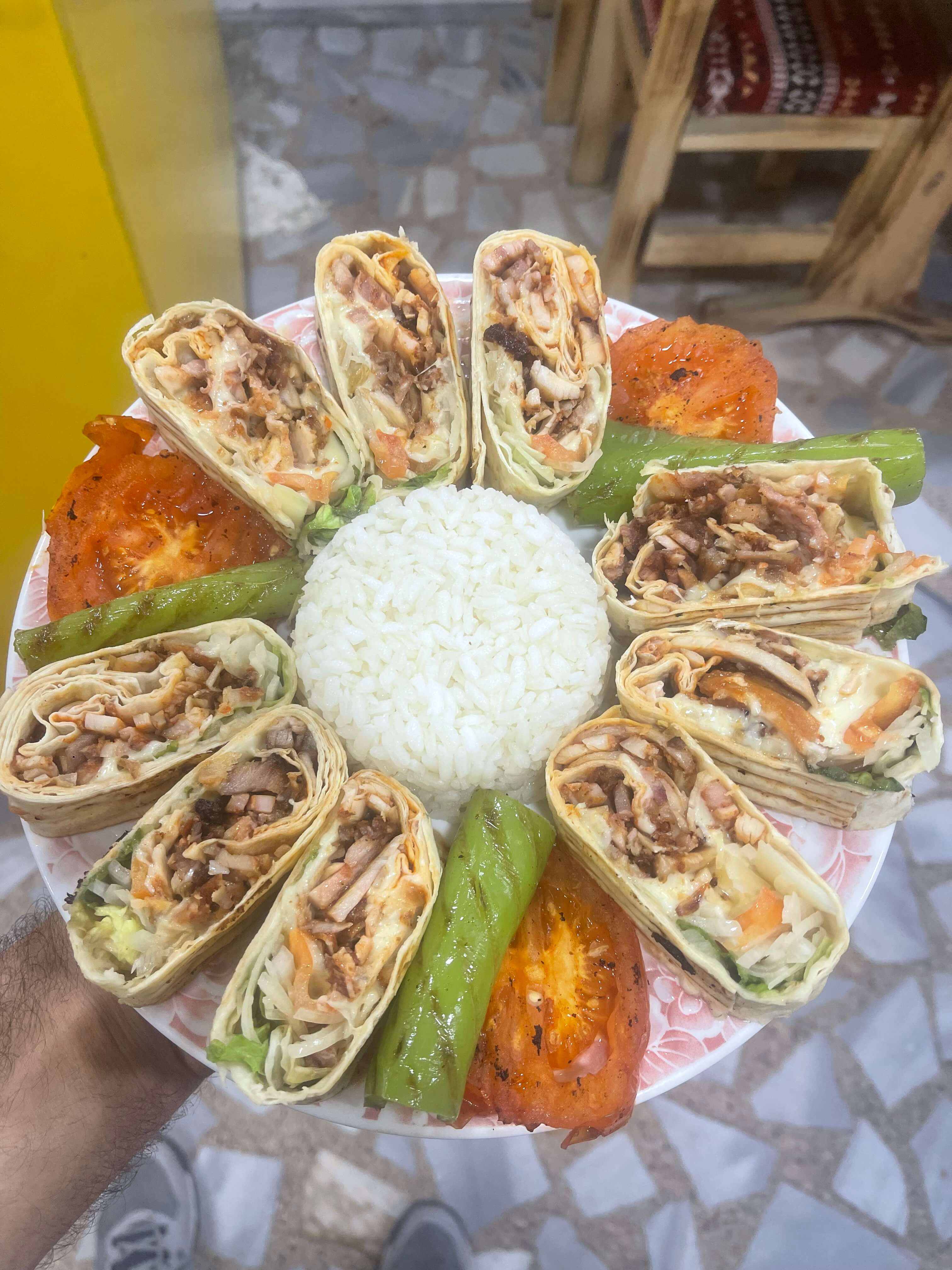 Tavuk döner beyti kaşarlı