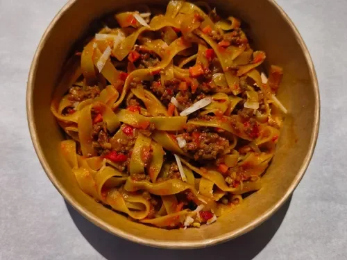 Napolitan Soslu Fettuccine
