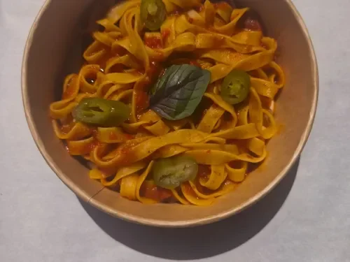 Arrabbiata Soslu Fettuccine