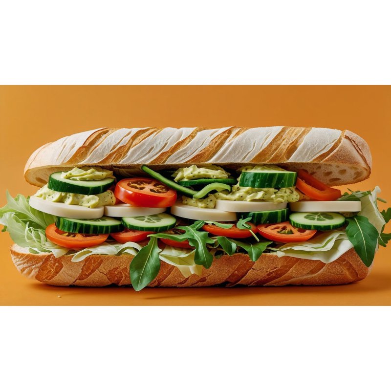 Avokado Dip Sos Sandwich
