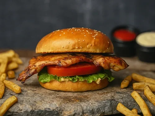 Regular Grilled Chicken Burger