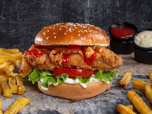 Regular Crispy Burger