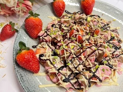 Çilek Rüyası Waffle