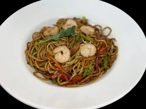 Karidesli Noodle