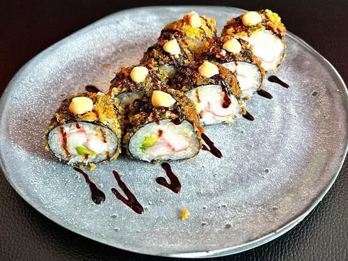 Unagi Tempura Maki Roll (8 Adet)