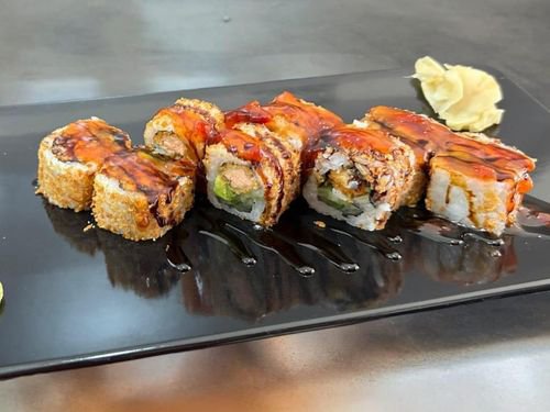 Crunchy Sake Roll (8 Adet)