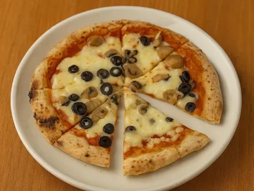 Mantarlı Peynirli Pizza
