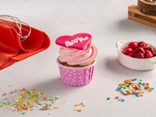 Barbie Figürlü Cupcake