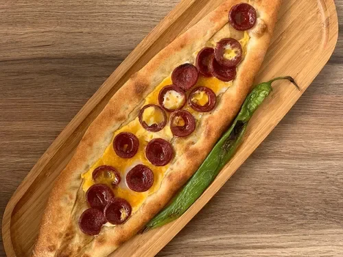 2'li Sucuklu Yumurtalı Pide Menü