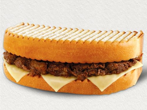 Ayvalık Ekmeğine Kavurmalı Kaşarlı Tost