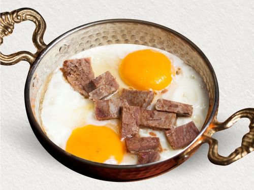 Kavurmalı Yumurta