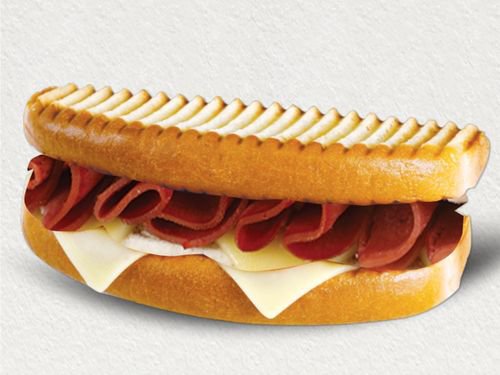 Ayvalık Ekmeğine Dilli Kaşarlı Tost