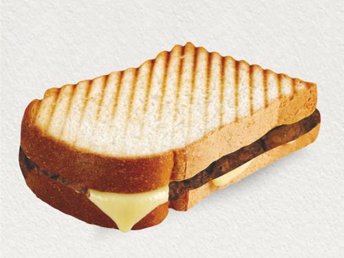 Kavurmalı Kaşarlı Tost