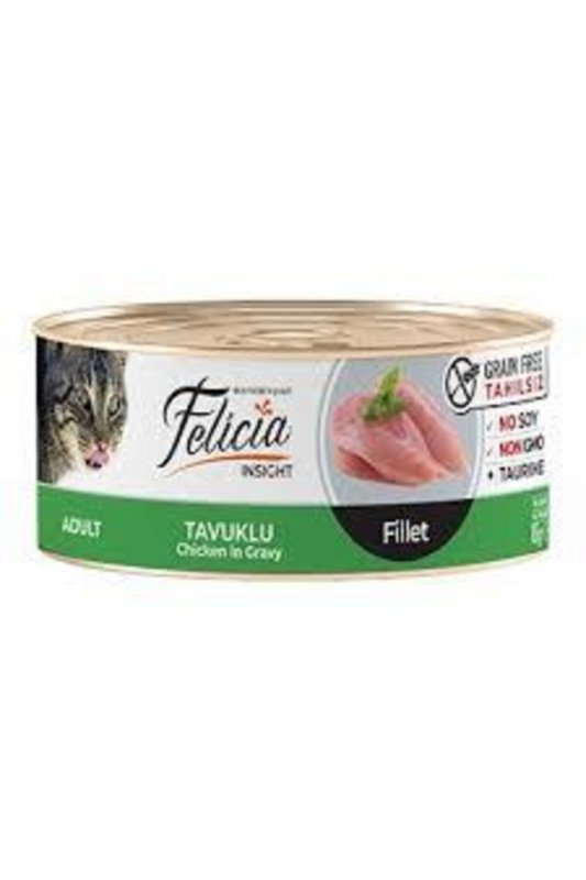 Felicia Hipoalerjenik Az Tahıllı ve Somonlu Kısırlaştırılmış Kedi Maması (400 g)