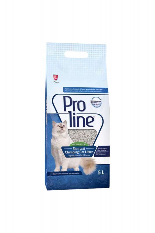Proline Bentonit Süper Topaklanan Marsilya Sabunu Kokulu İnce Taneli Kedi Kumu (10 L)