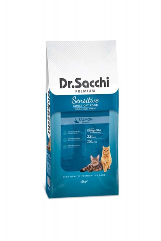Dr.Sacchi Kuzu Etli Yetişkin Kedi Konserve Maması (400 g)