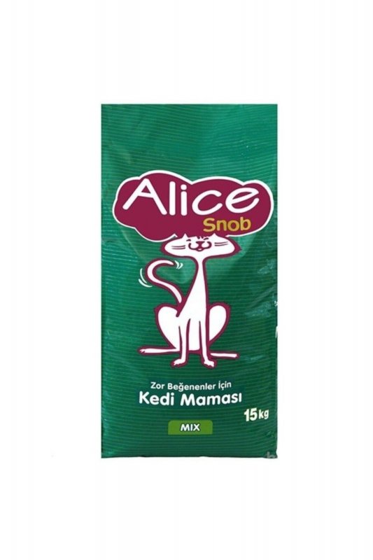 Alice Büzgülü Kedi Kumu Poşeti (7'li)
