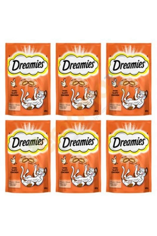 Dreamies Biftek Etli ve Peynirli Kedi Ödül Maması (60 g)