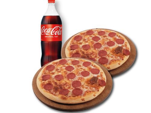 2'li Orta Boy Pizza Menü