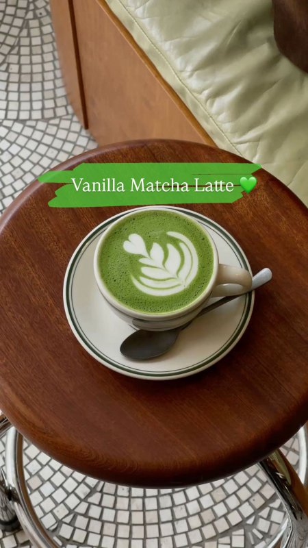 VANİLYA MATCHA LATTE