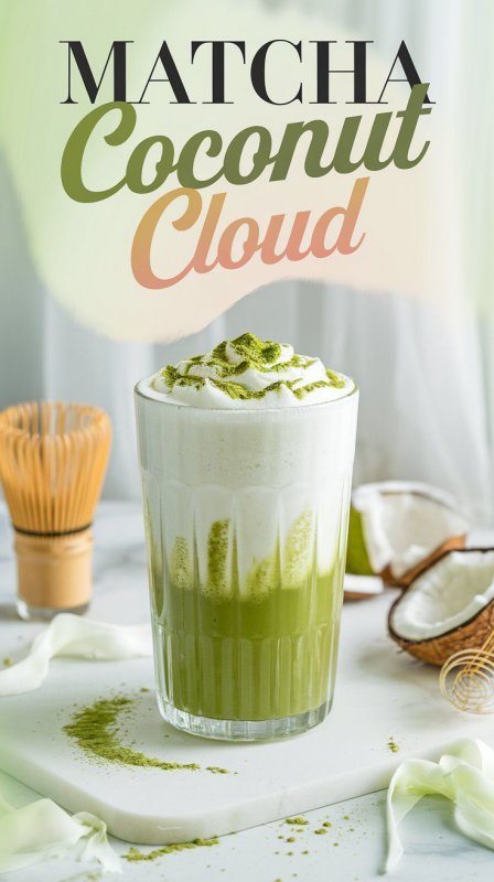 COCONUT MATCHA LATTE