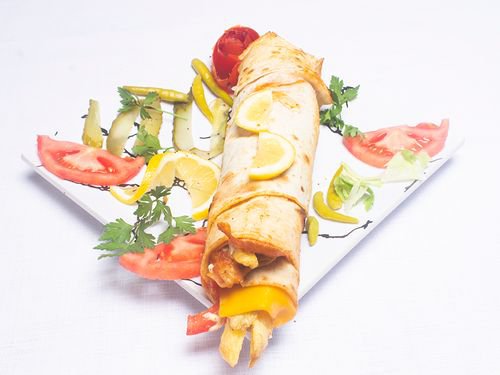 Cheddarlı Tavuk Döner Dürüm