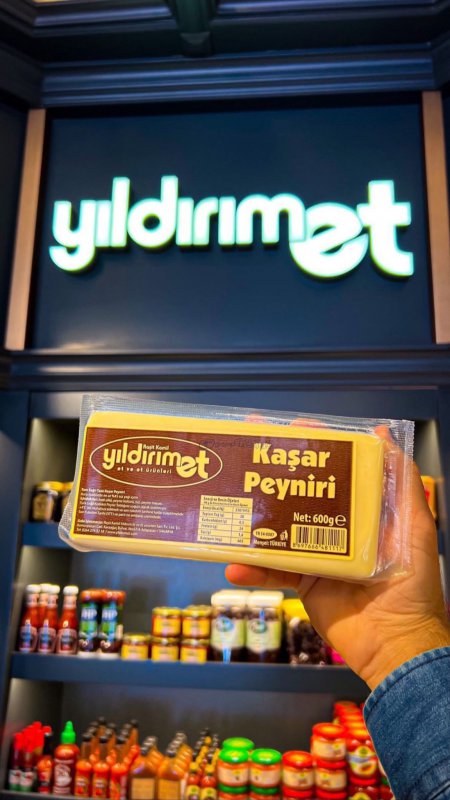 Yıldırım Kaşar Peyniri 600 GR
