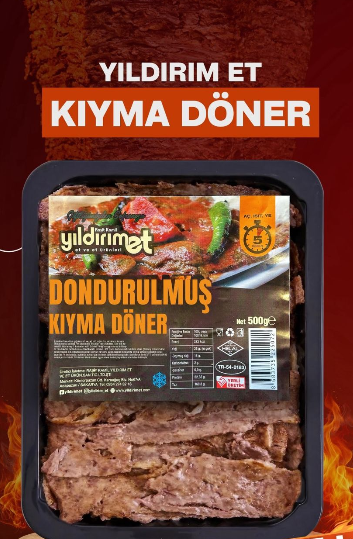 Dana Kıyma Döner 500 gr