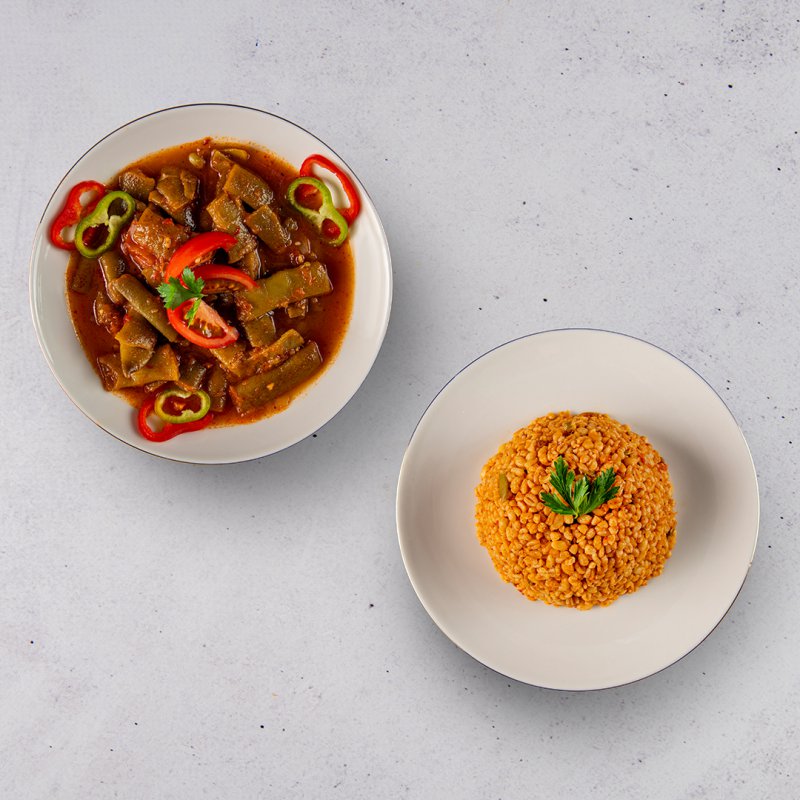 Taze Fasulye & Bulgur Pilavı