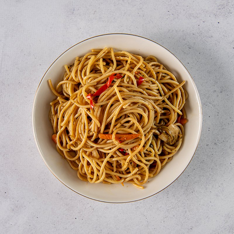 Spagetti Sebzeli
