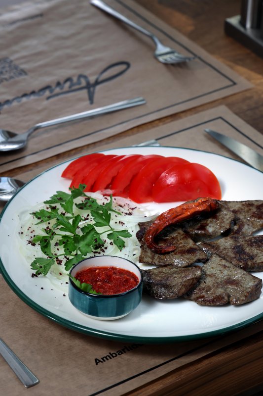 Süt Kuzu Ciğer Izgara