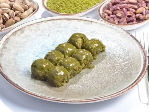 Fıstıklı Misket Baklava (500 g)