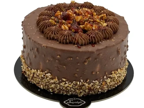 Krokan Çikolatalı Pasta (4-6 Kişilik)