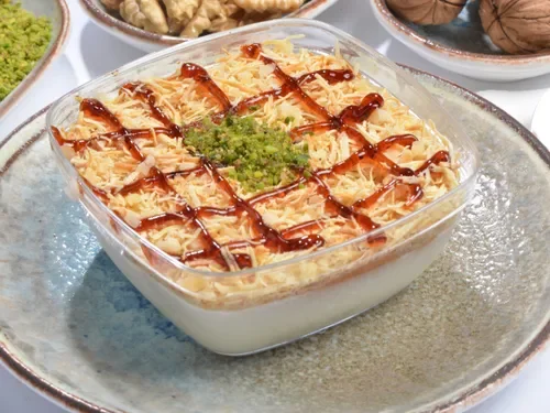 Kadayıflı Muhallebi