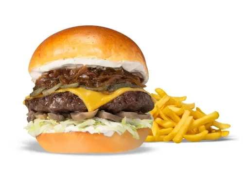 Supper Mushroom Burger