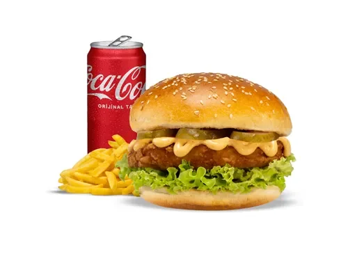 Chicken Burger Menü