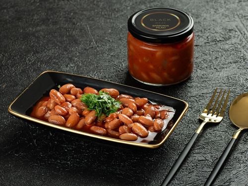 Zeytinyağlı Barbunya Pilaki (330 cc) (Cam Kavanoz)
