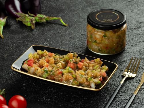 Köz Patlıcan Salatası