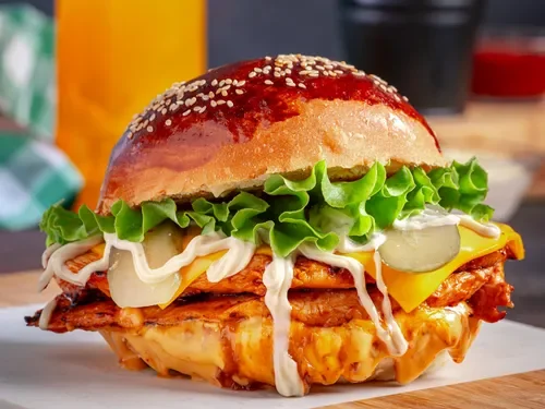 Trüflü Chicken Burger