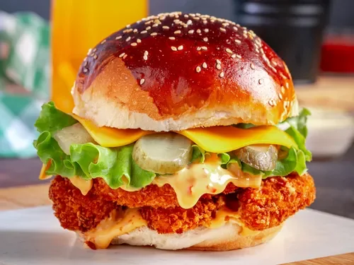 Çıtır Tavuk Burger