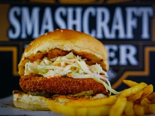 Coleslaw Tavuk Burger