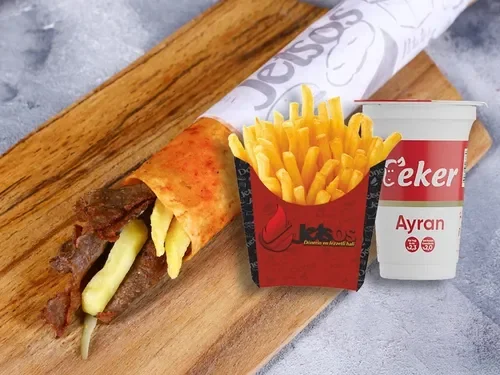 Medium Et Döner Dürüm Menü